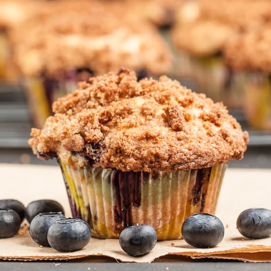 Big Blueberry Muffins