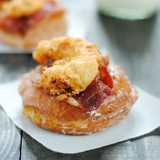 Bacon Fried Chicken & Donuts