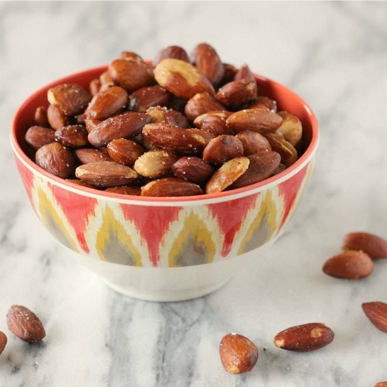 Olive Oil Roasted Almonds