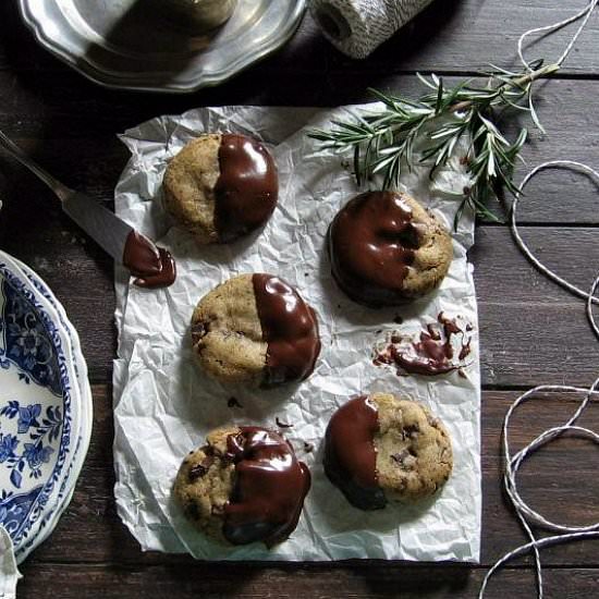 Rosemary Chocolate Chunk Cookies