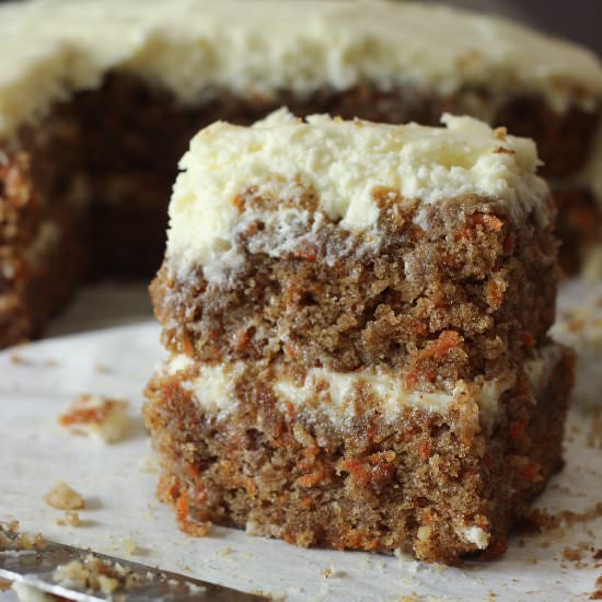 Carrot Cake Whipped Cream Cheese