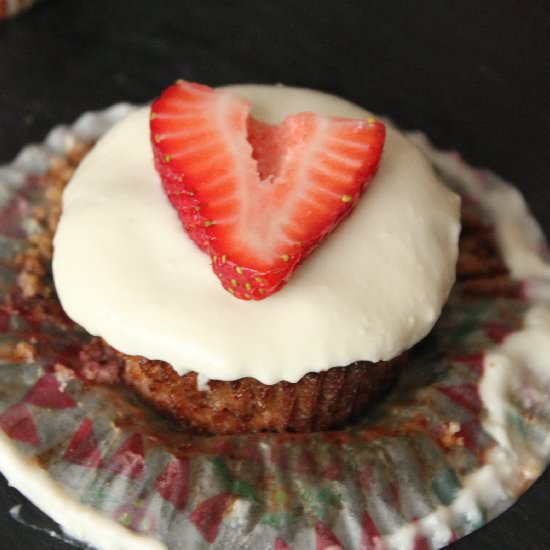 Strawberry Banana Cupcakes