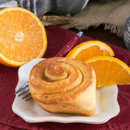 Marmalade Filled Sweet Rolls