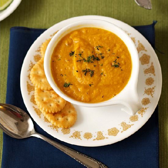 Velvety Carrot Soup