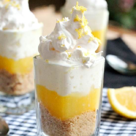 Lemon Shortbread Dessert