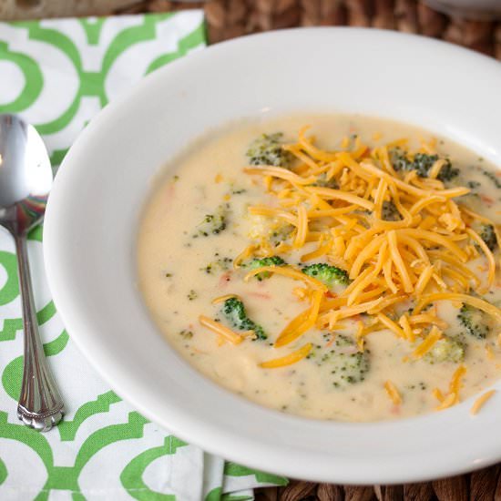 Broccoli and Cheese Soup