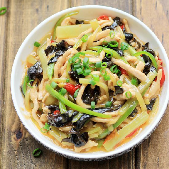 Yu Xiang Rou Si-Shredded Pork
