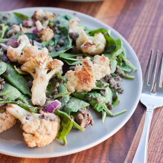 The Best Roasted Cauliflower Salad