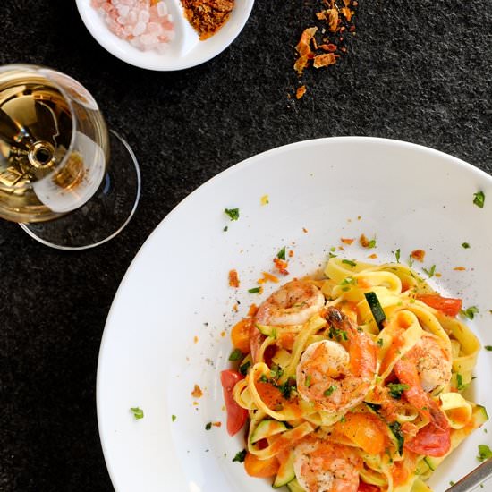Pasta with Shrimp