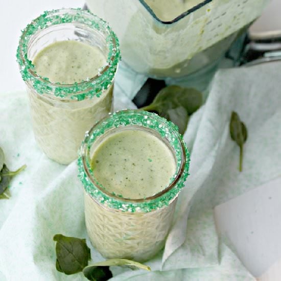 Green Tinkerbell Smoothie