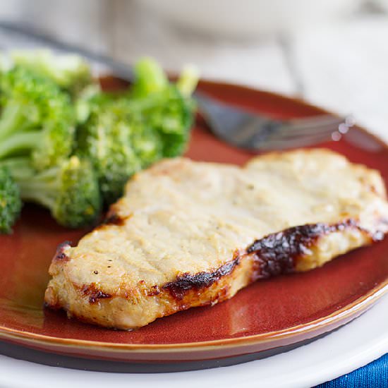 Honey Mustard Pork Chops