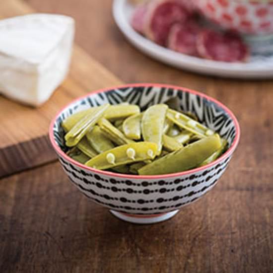 Marinated Sugar Snap Peas