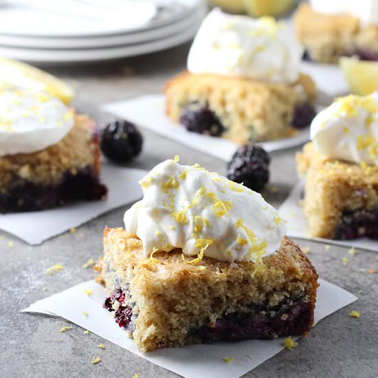 Blackberry Buttermilk Cake