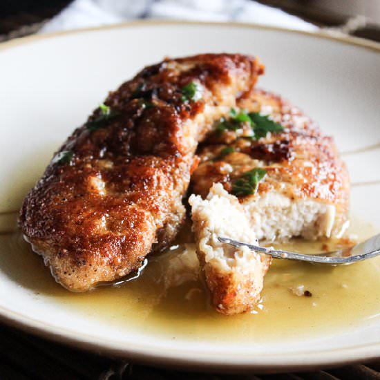 Julia Child’s Parmesan Chicken