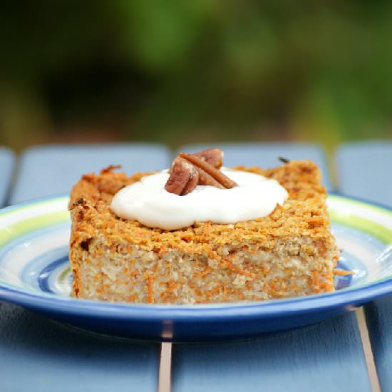 Carrot Cake Baked Oatmeal