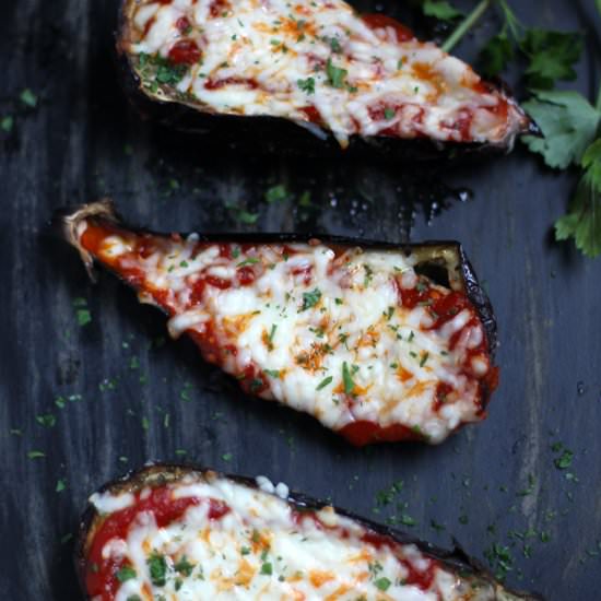 Roasted Eggplant Parmesan