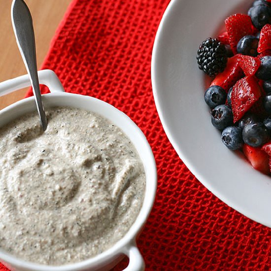 Hemp Heart Vanilla Sauce