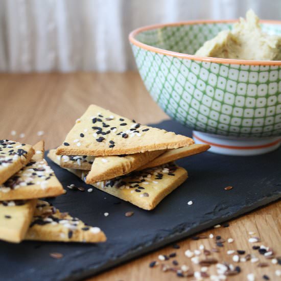Chickpea Crackers