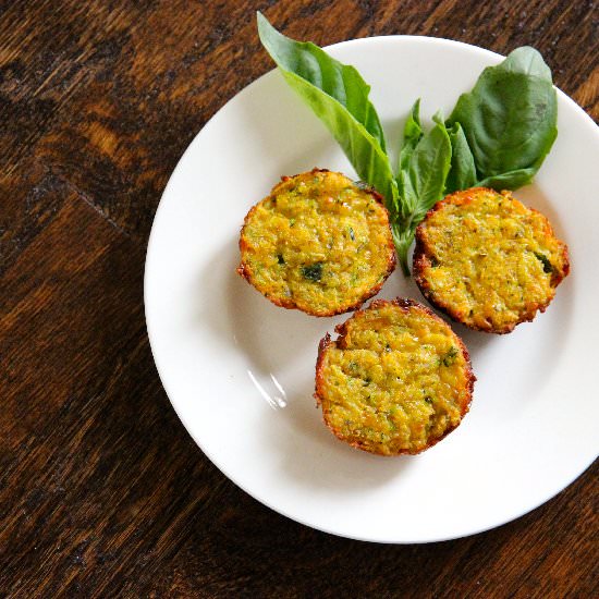 Zucchini Tots 2 ways