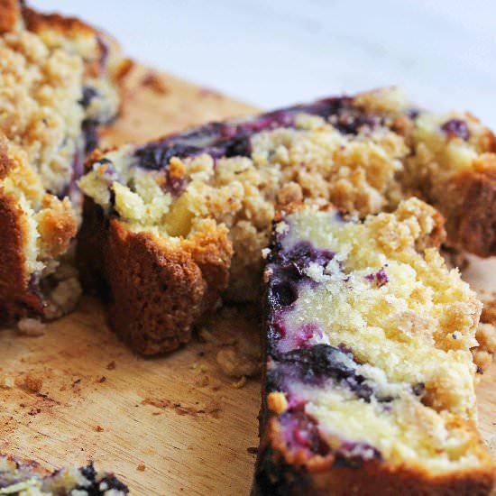 Lemon Blueberry Coffee Cake