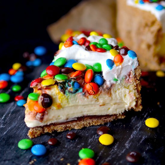 M&M Cheesecake