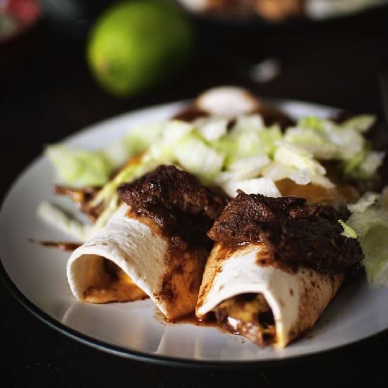 Make Ahead Beef Enchiladas