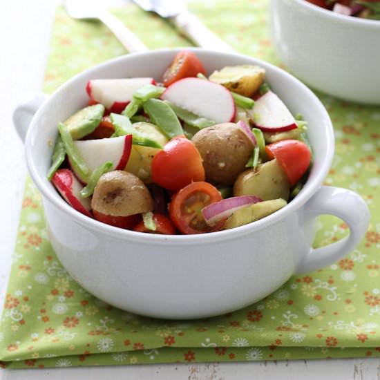 Potato Salad with Avocado