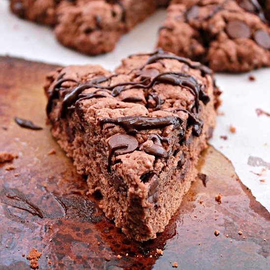 Triple Chocolate Scones