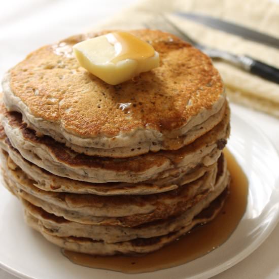 Vegan Chia Seed Pancakes