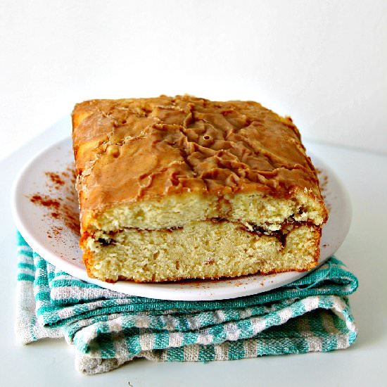 Cookie Butter Swirl Pound Cake