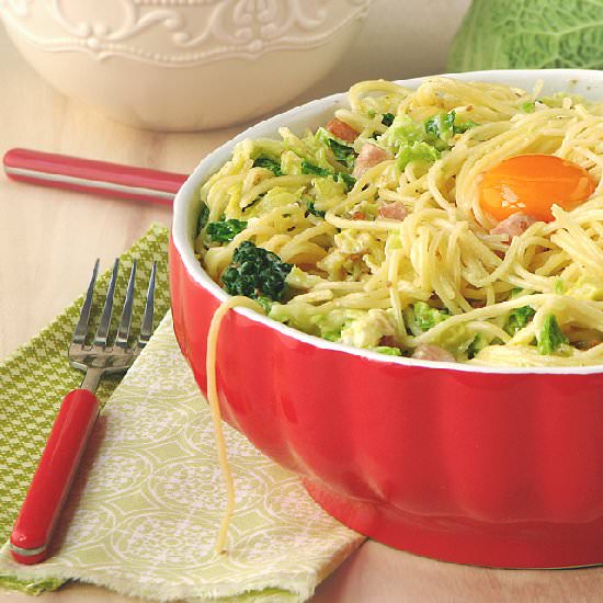 Kale Carbonara