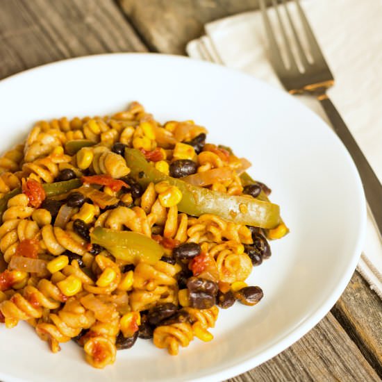 One Pot Wonder Southwest Pasta