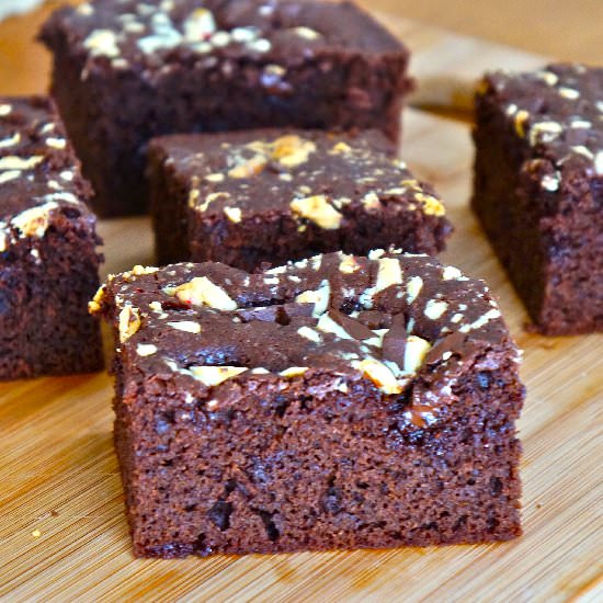 Peppermint Bark Brownies