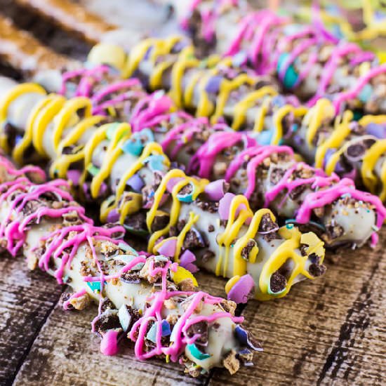 Spring Chocolate Covered Pretzels