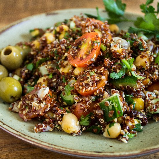 Jerusalem Inspired Quinoa Salad