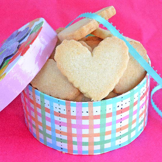 3 Ingredient Shortbread Cookies