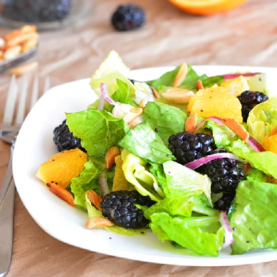 Blackberry Orange Sunrise Salad