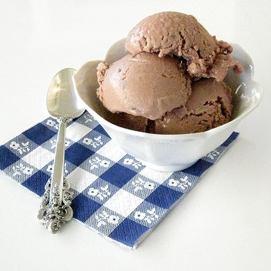 Chocolate-Banana Frozen Yogurt
