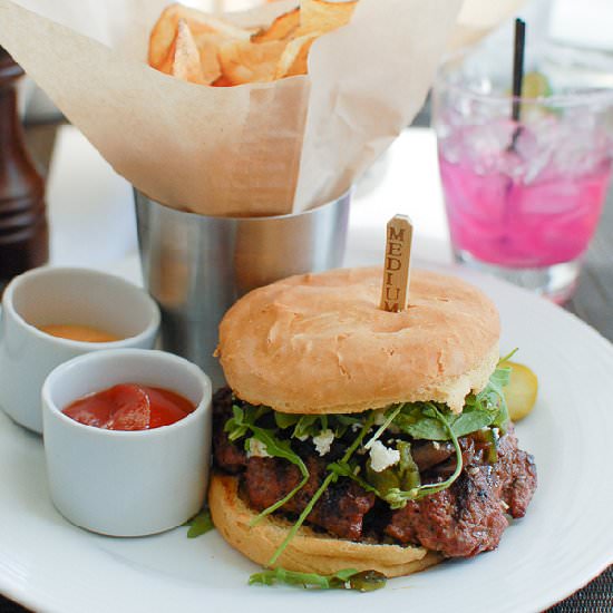The Best Bison Burger