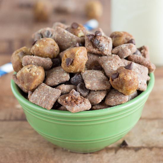 Chocolate Chip Cookie Dough Eggless