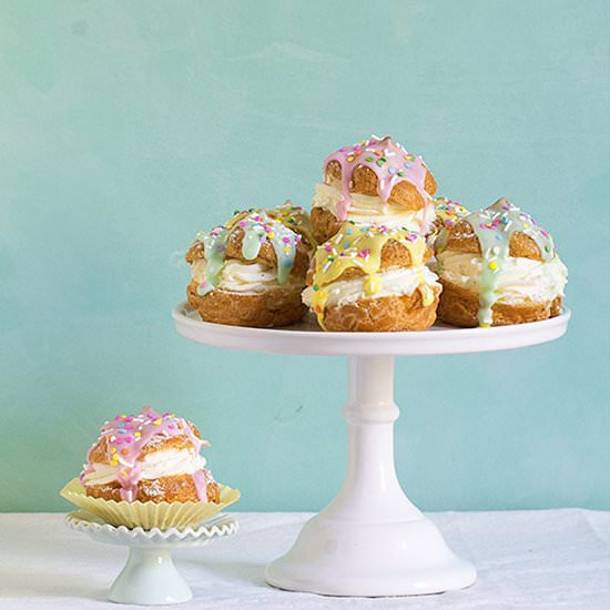 Easy Easter Cream Puffs