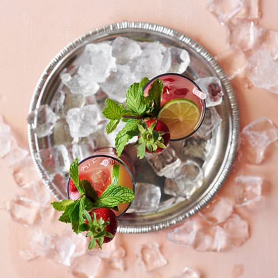 Strawberry Rhubarb Sangria