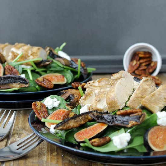 Balsamic Chicken Salad with Figs