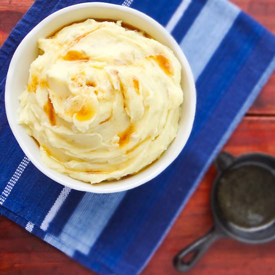 Light Brown Butter Mashed Potatoes