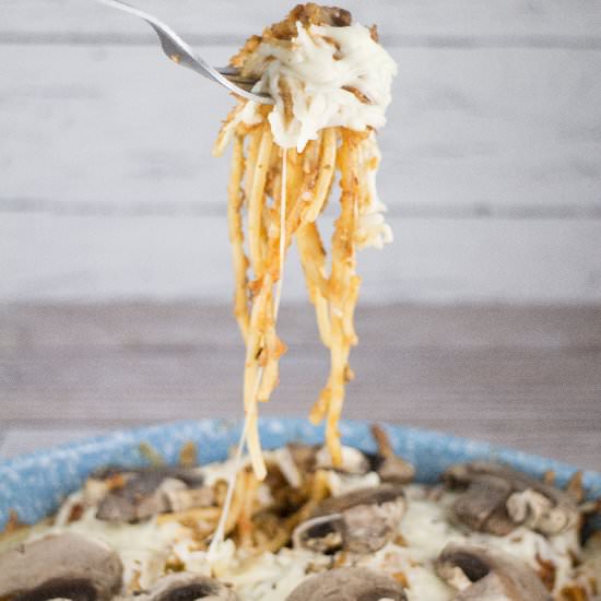 Leftover Spaghetti Casserole