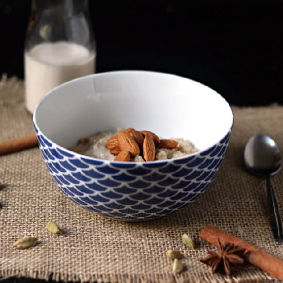 Creamy Chai Porridge