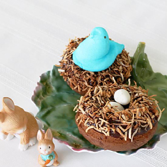 Bird Nest Donuts