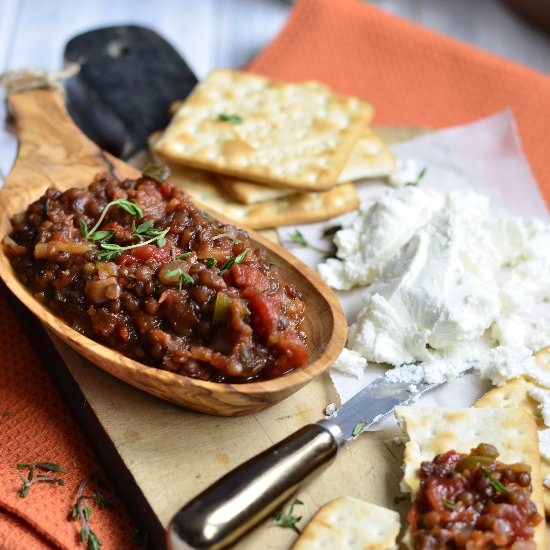 Tomato Lentil Relish