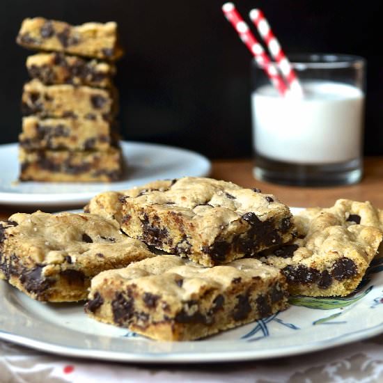 Brown Butter Chocolate Chip Bars
