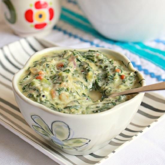Spinach Raitha